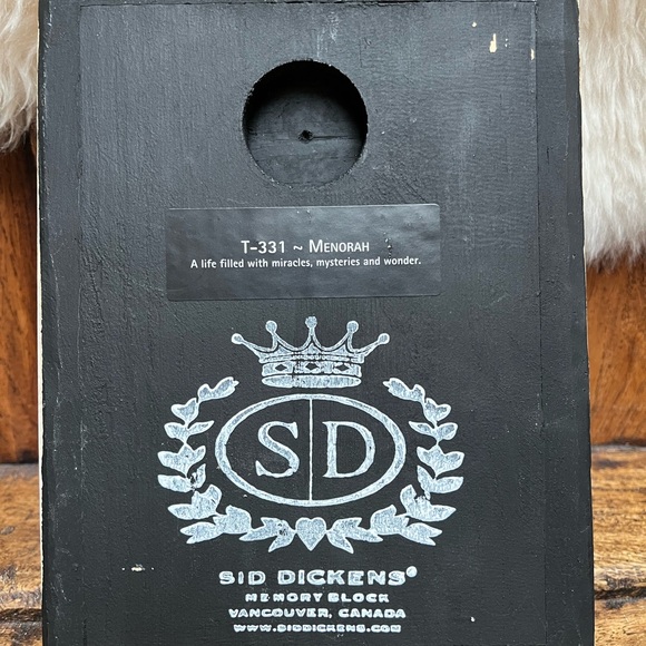 Sid Dickens Menorah retired piece - Picture 3 of 3